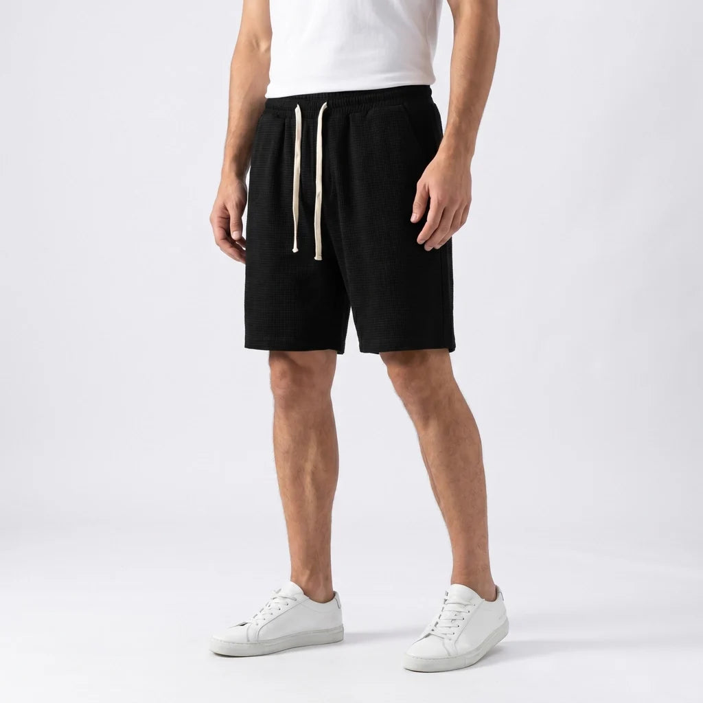 Caleb Waffle Knit Shorts