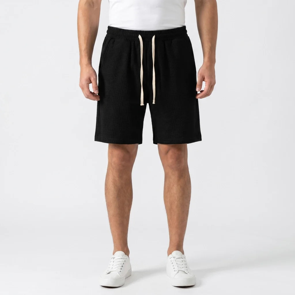 Caleb Waffle Knit Shorts