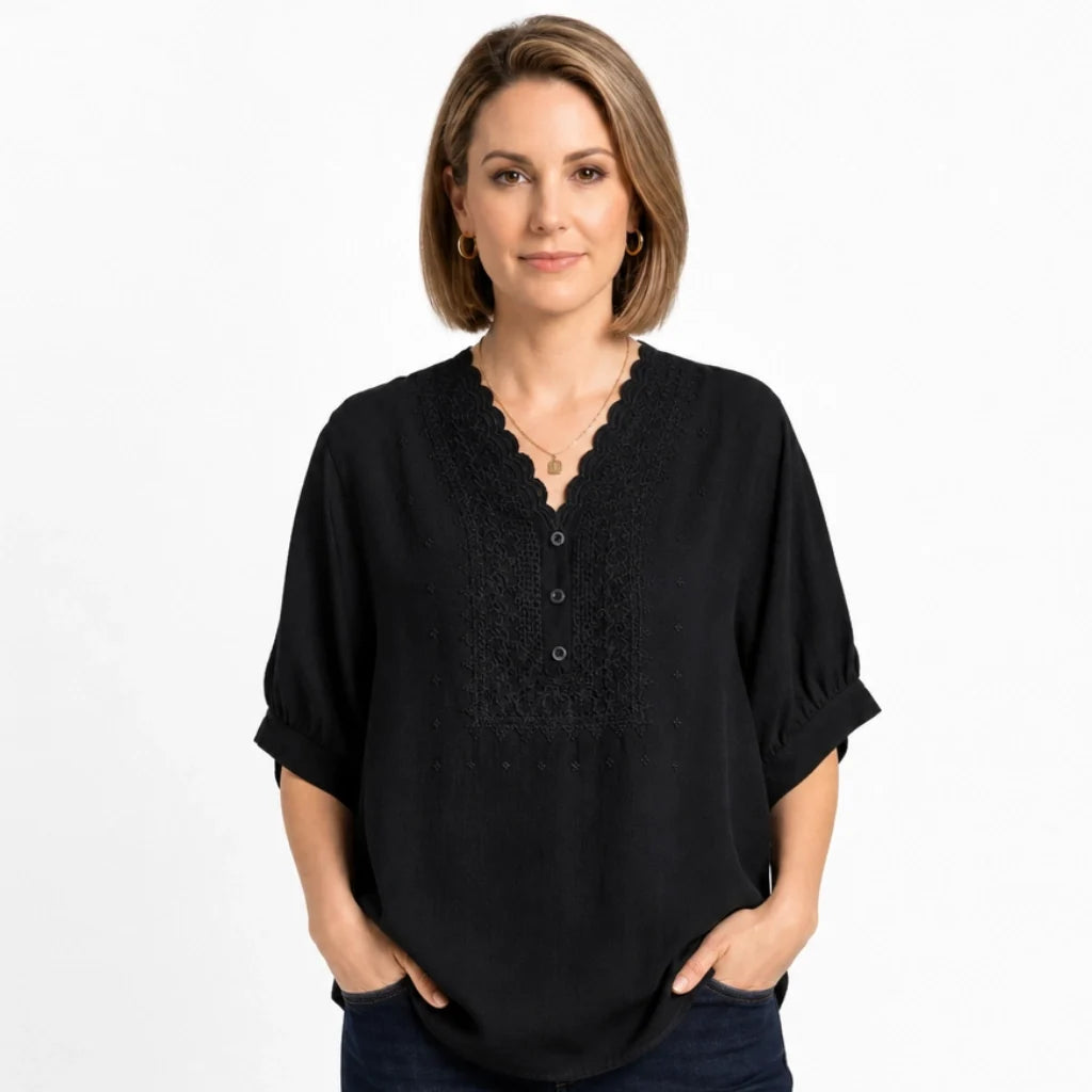 Lea Embroidered Blouse