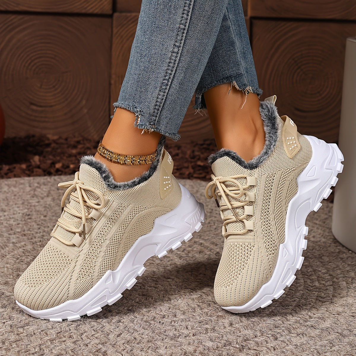 Women's Cozy-Tech Sneaker Snow Boots - Plush Lined, Warm & Lightweight (US 4-11)