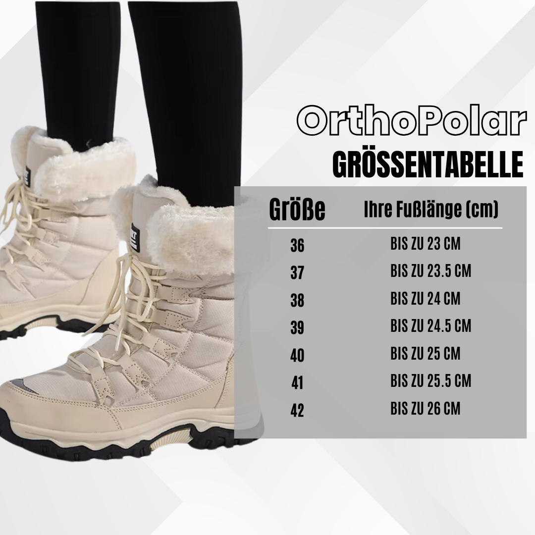 OrthoPolar - Schmerzlindernde, wasserdichte, isolierte Stiefel für Herbst und Winter  - By Qivii