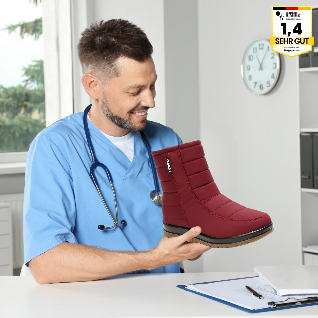 OrthoTerm - Schmerzlindernde, wasserdichte, isolierte Stiefel für Herbst und Winter  - By Qivii