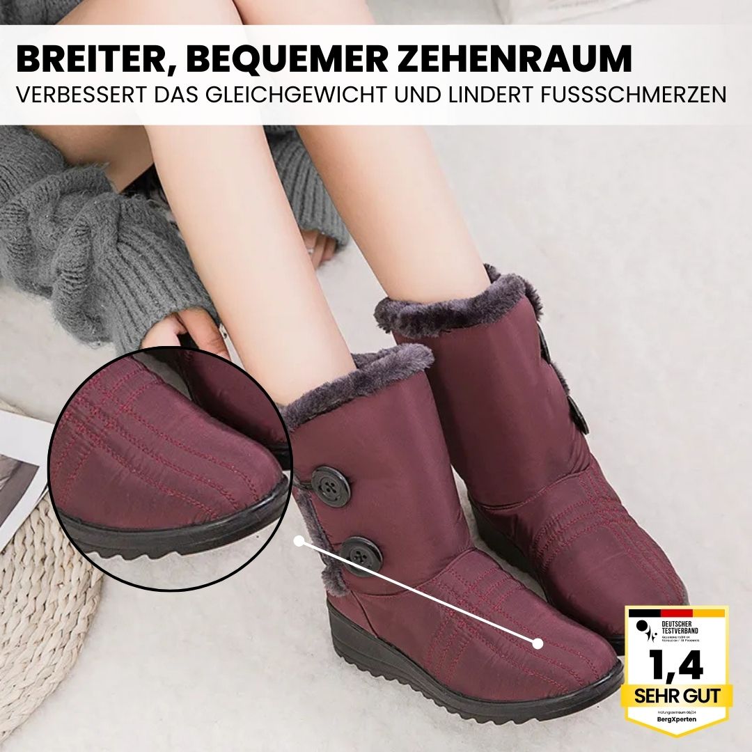 Orthostiefel - Ergonomische & wasserdichte Winterstiefel für Damen  - By Qivii