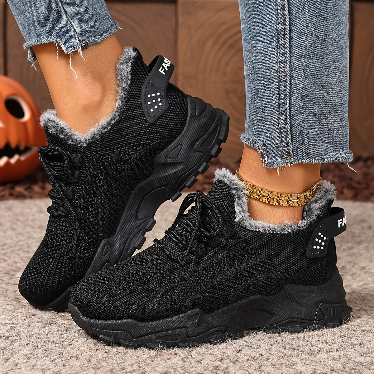 Women's Cozy-Tech Sneaker Snow Boots - Plush Lined, Warm & Lightweight (US 4-11)