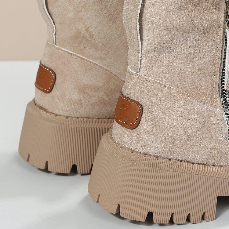 Women's Snowdrop Boots - Plush Lined Side Zip Ankle Boots (US 4-10.5)
