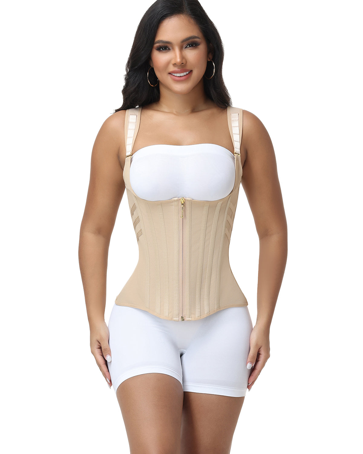 Shapshe® Double Layer Compression Curved Boned Waist Trainer