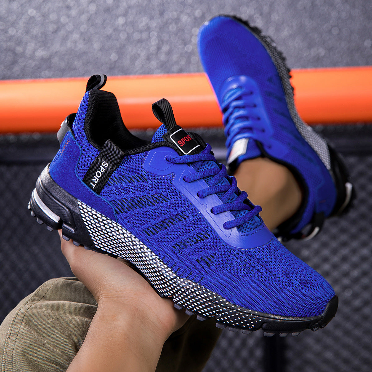 Pulse Men’s Breathable Chunky Sneakers – Mesh Casual Outdoor Running Shoes (US6-13)