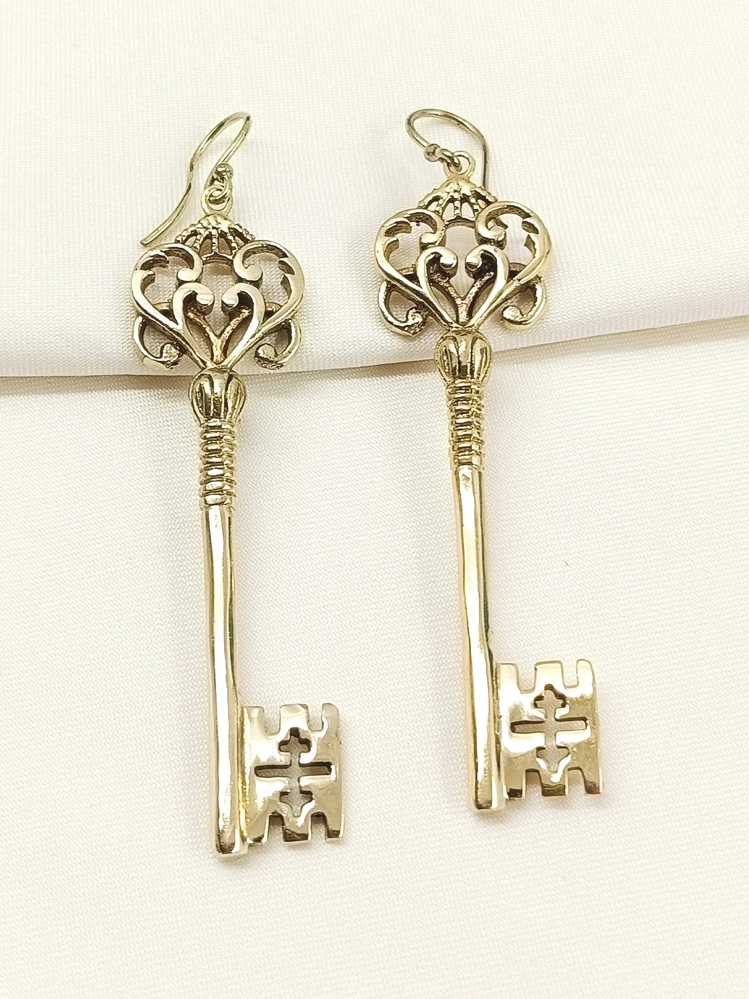 Suraiya Golden Western Earrings