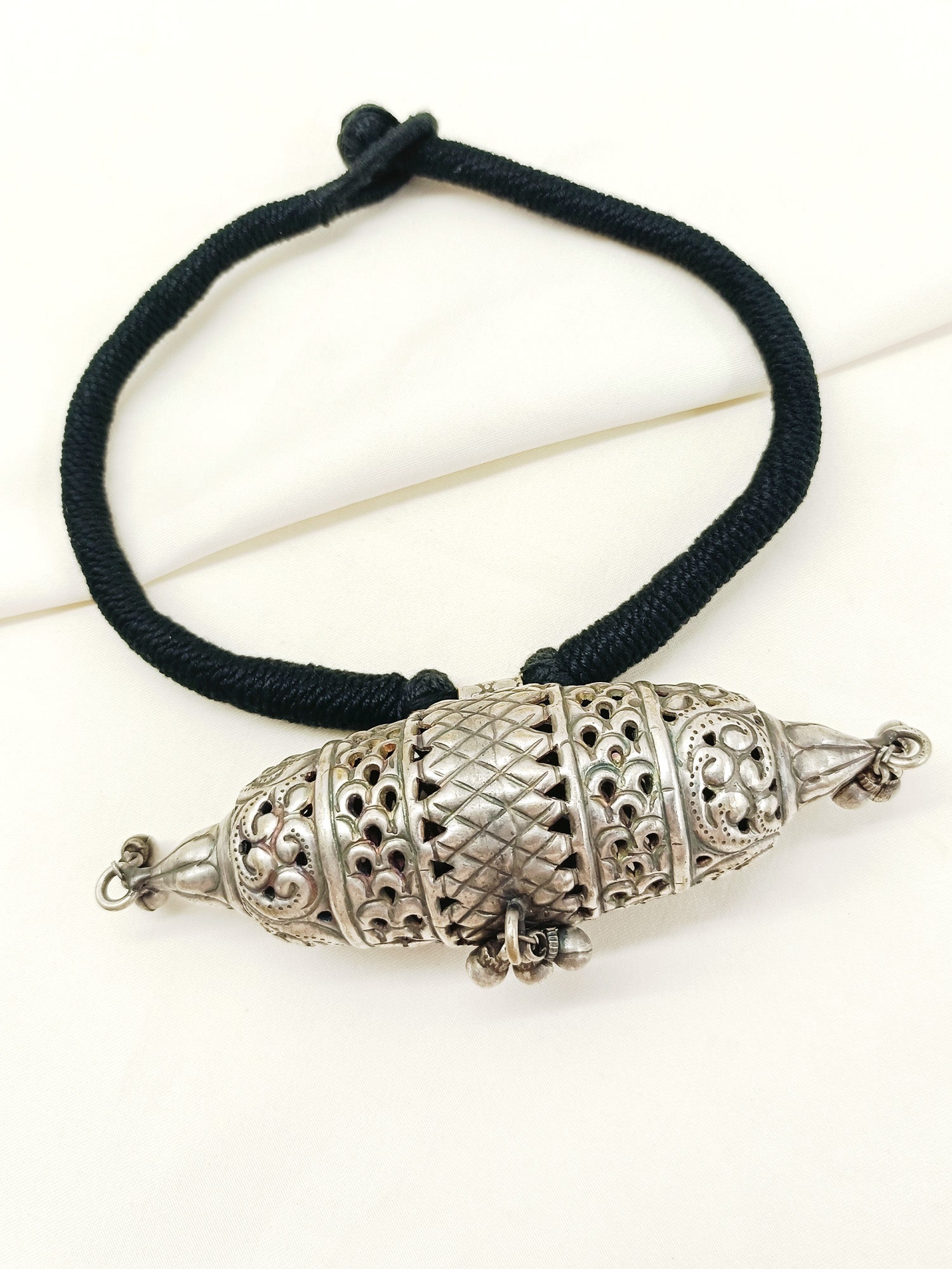 Odette Black Oxidized Neckpiece