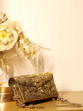 Kohinoor Golden Evening Clutch