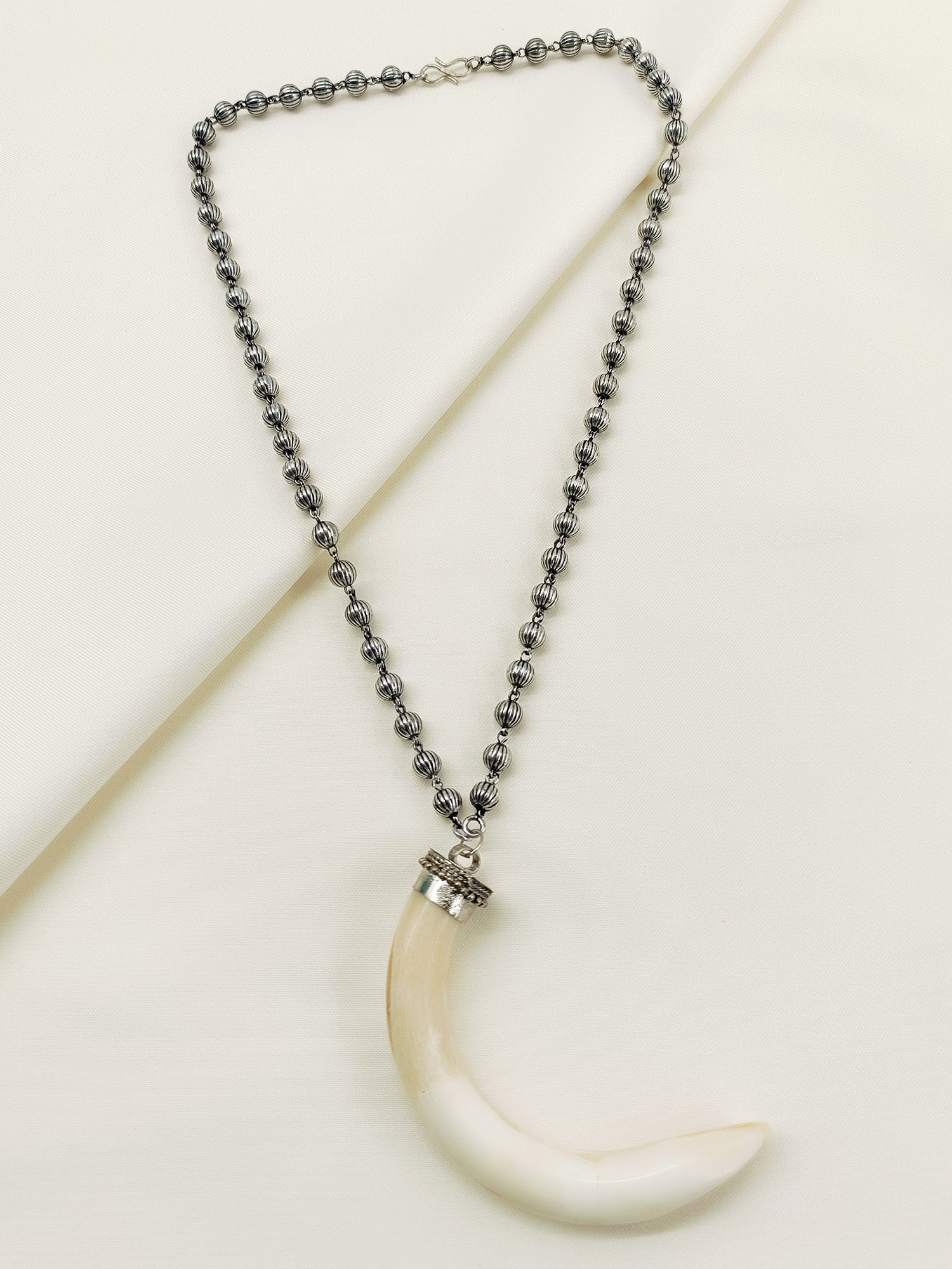 Annette White Bone Neckpiece