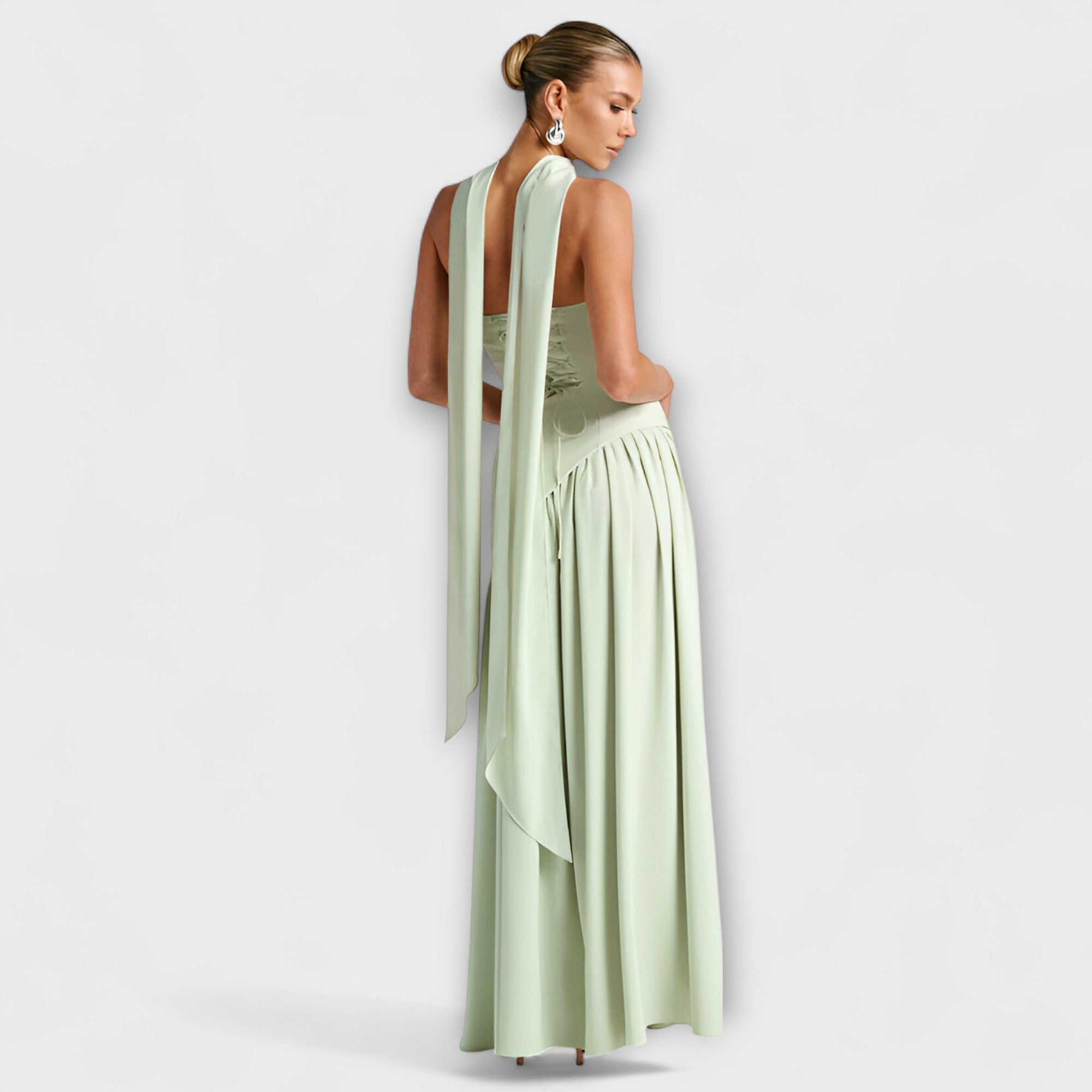 Ada - Elegante Maxi Jurk  - By Qivii