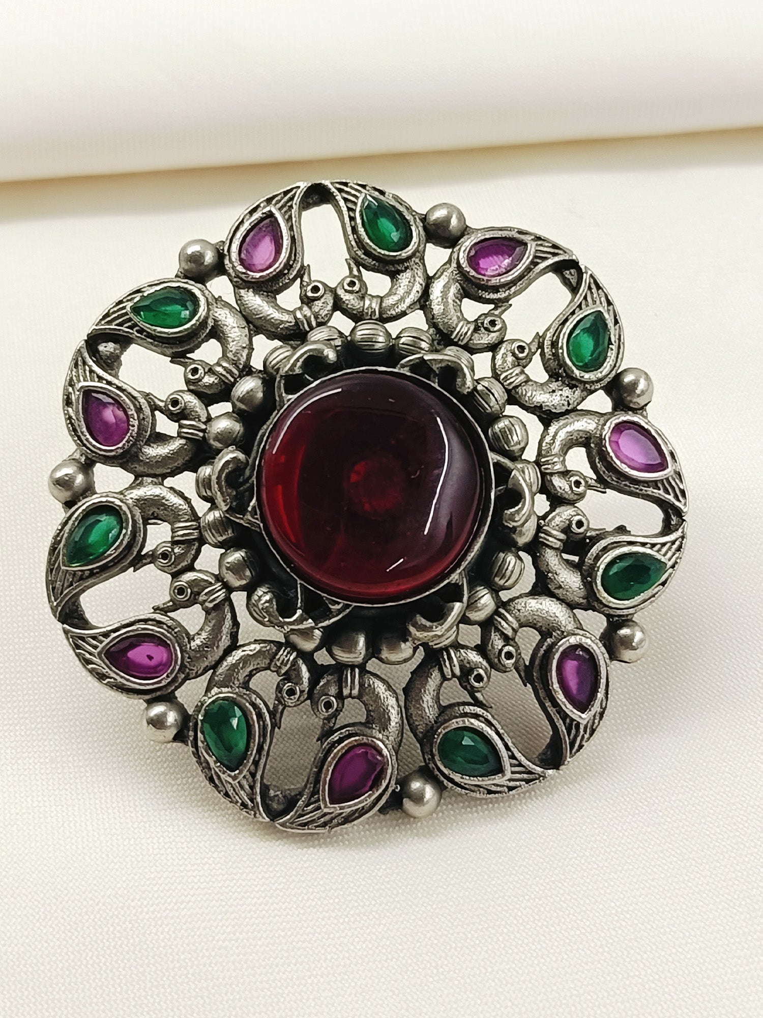 Dax R&G Oxidized Finger Ring