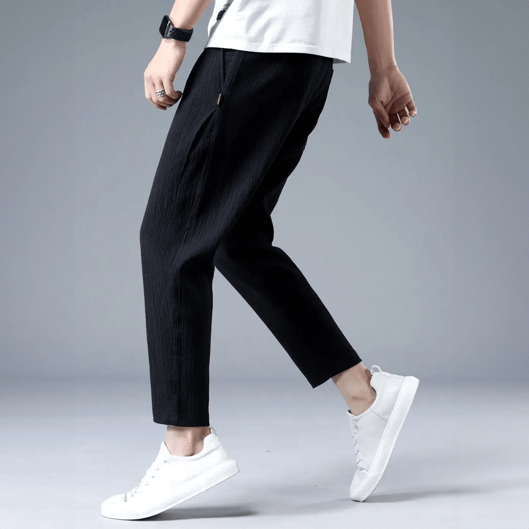 Casual Linen Pants  - By Qivii