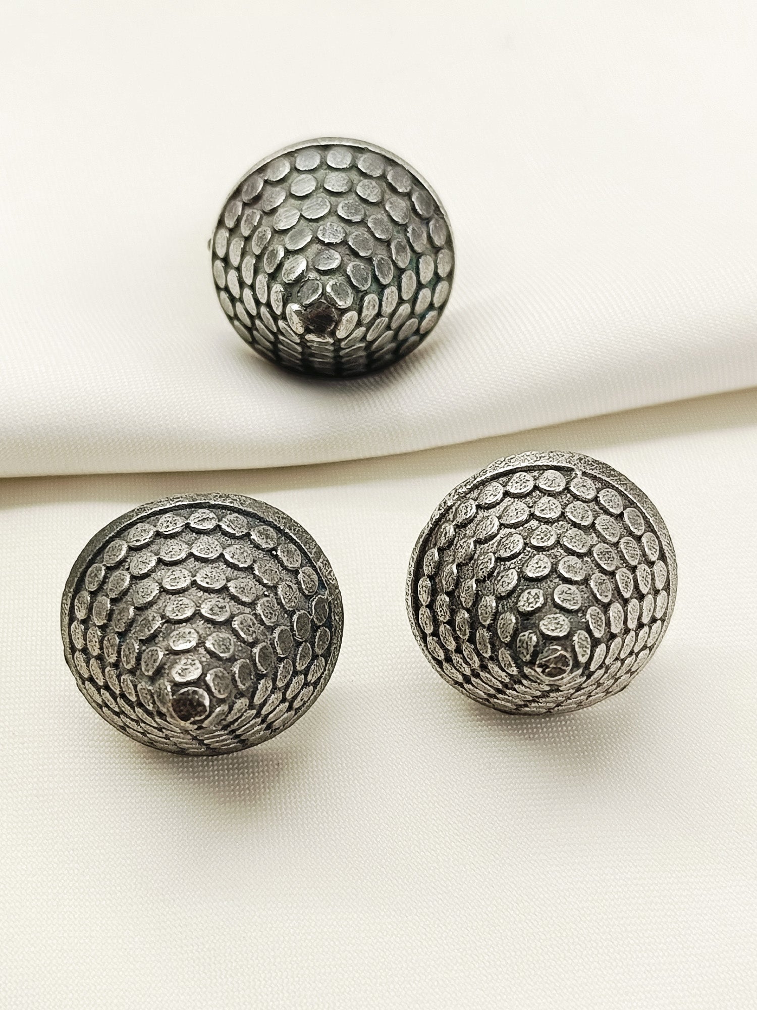 Rishima Plain Oxidized Tops With Finger Ring