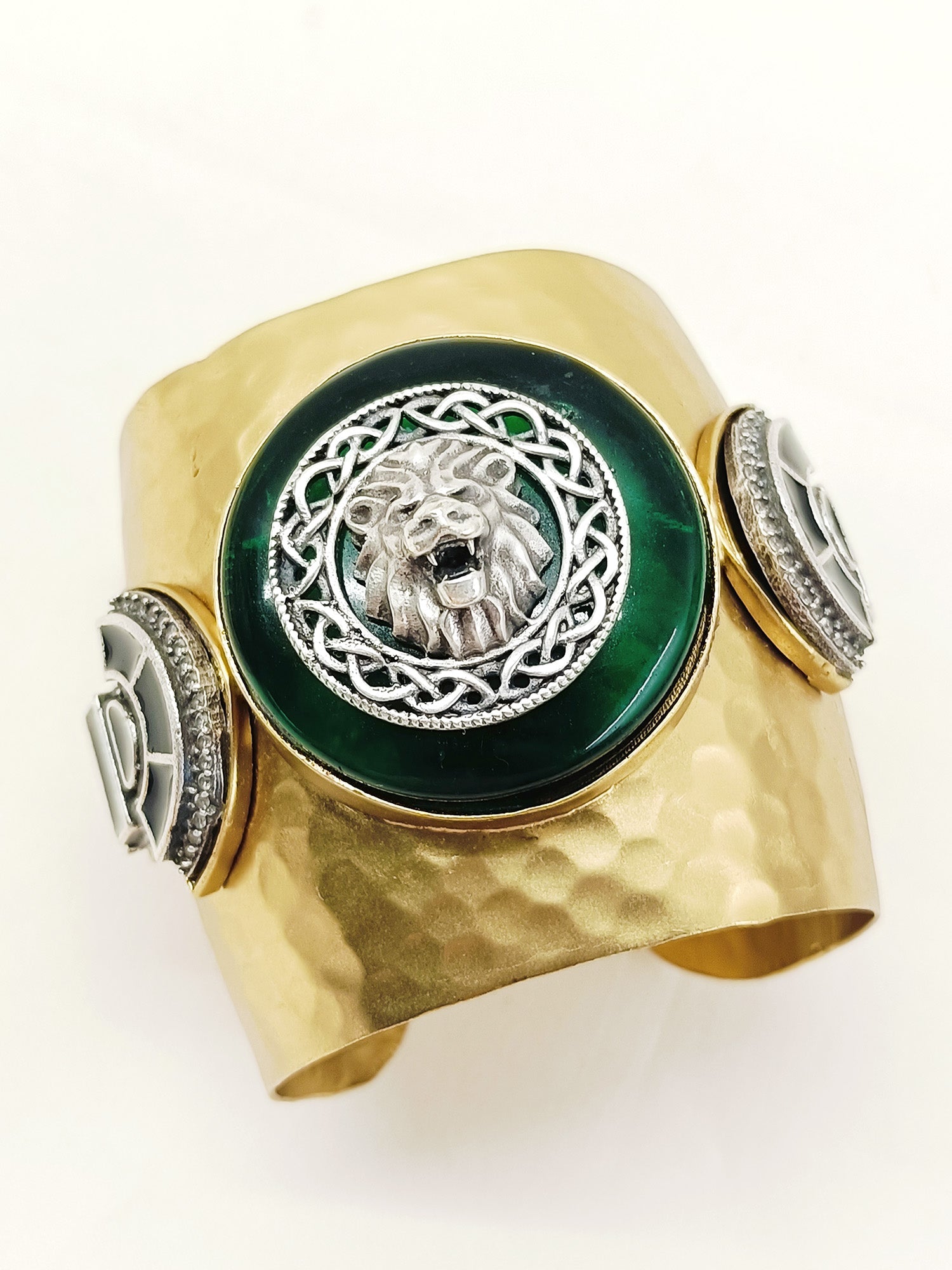 Ihira Green Oxidized Bracelet