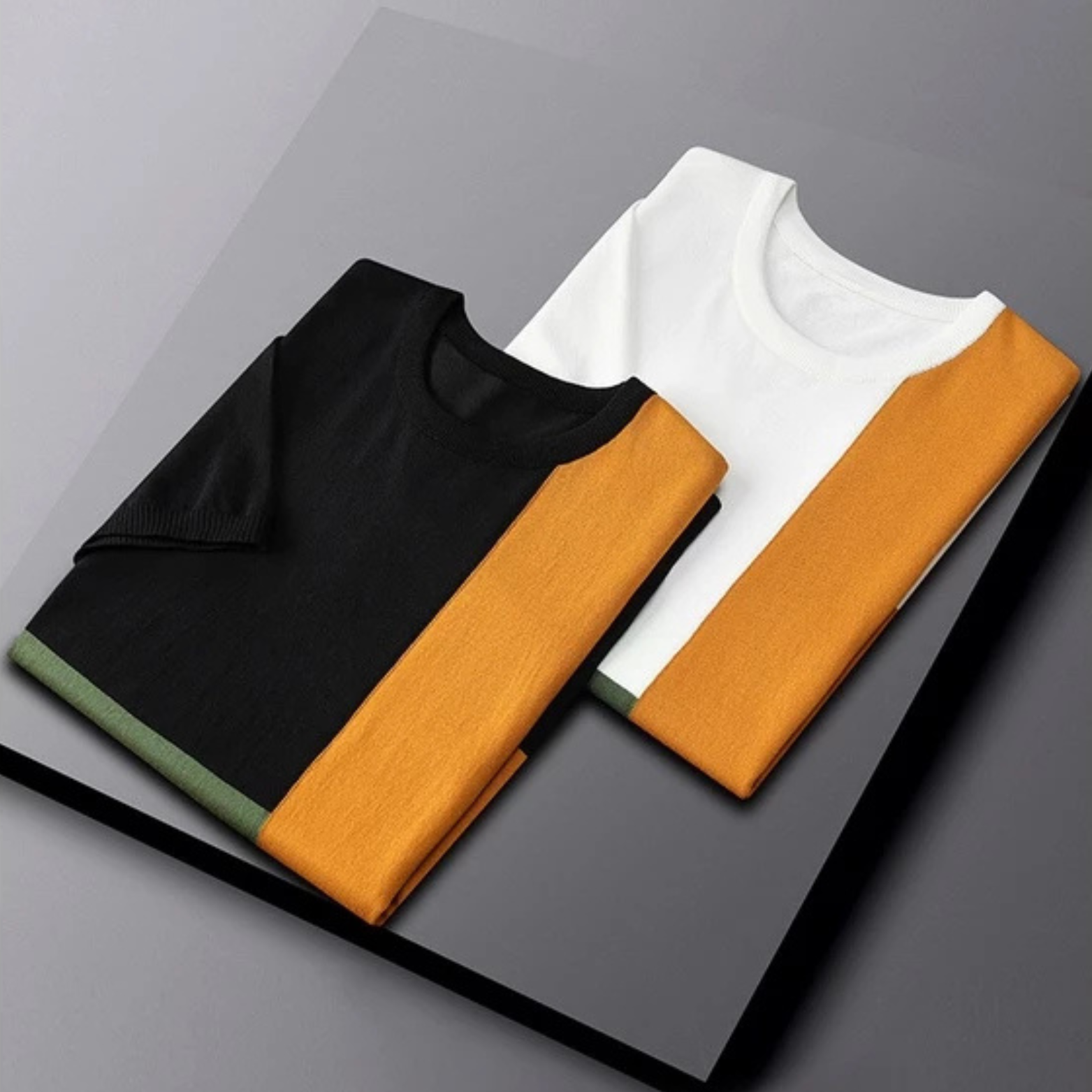 Bauhaus-geïnspireerd Kleurblok Shirt  - By Qivii