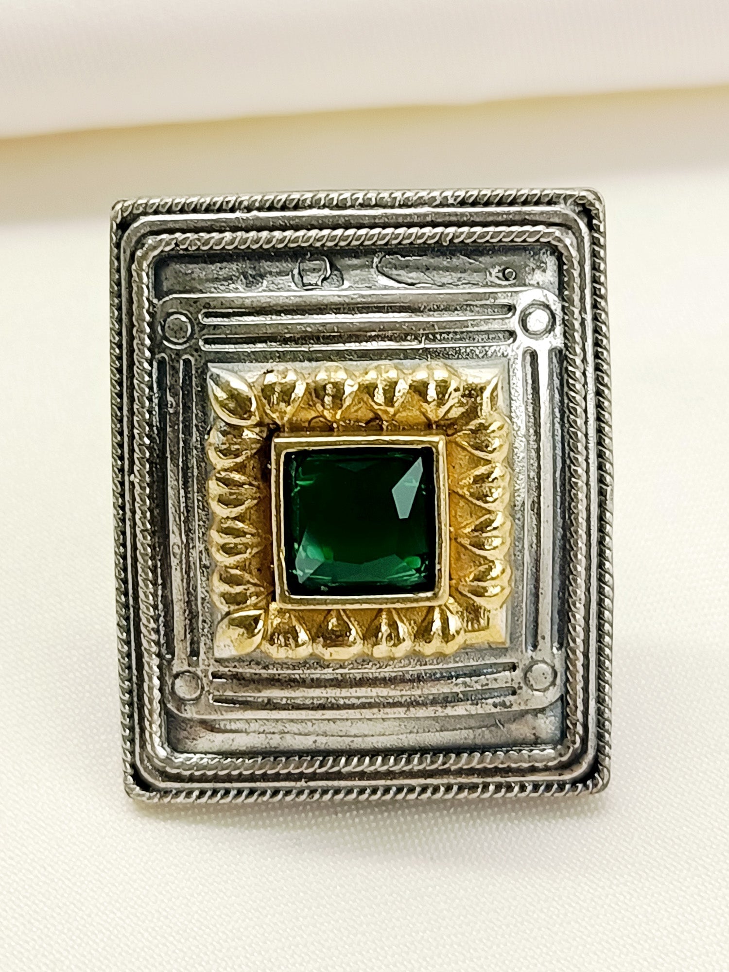 Jacki Green Oxidized Finger Ring