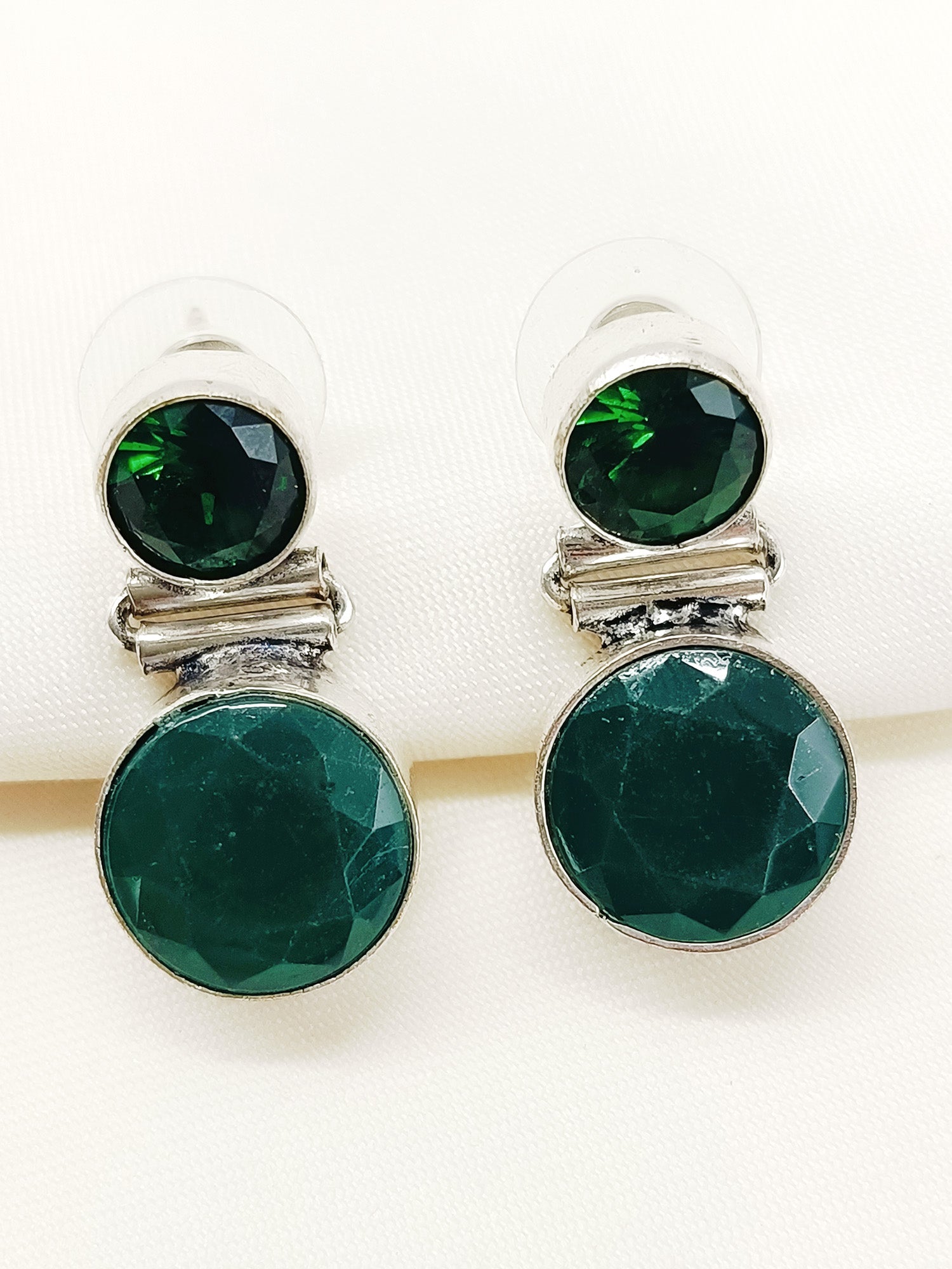 Sanu Green Oxidized Earring