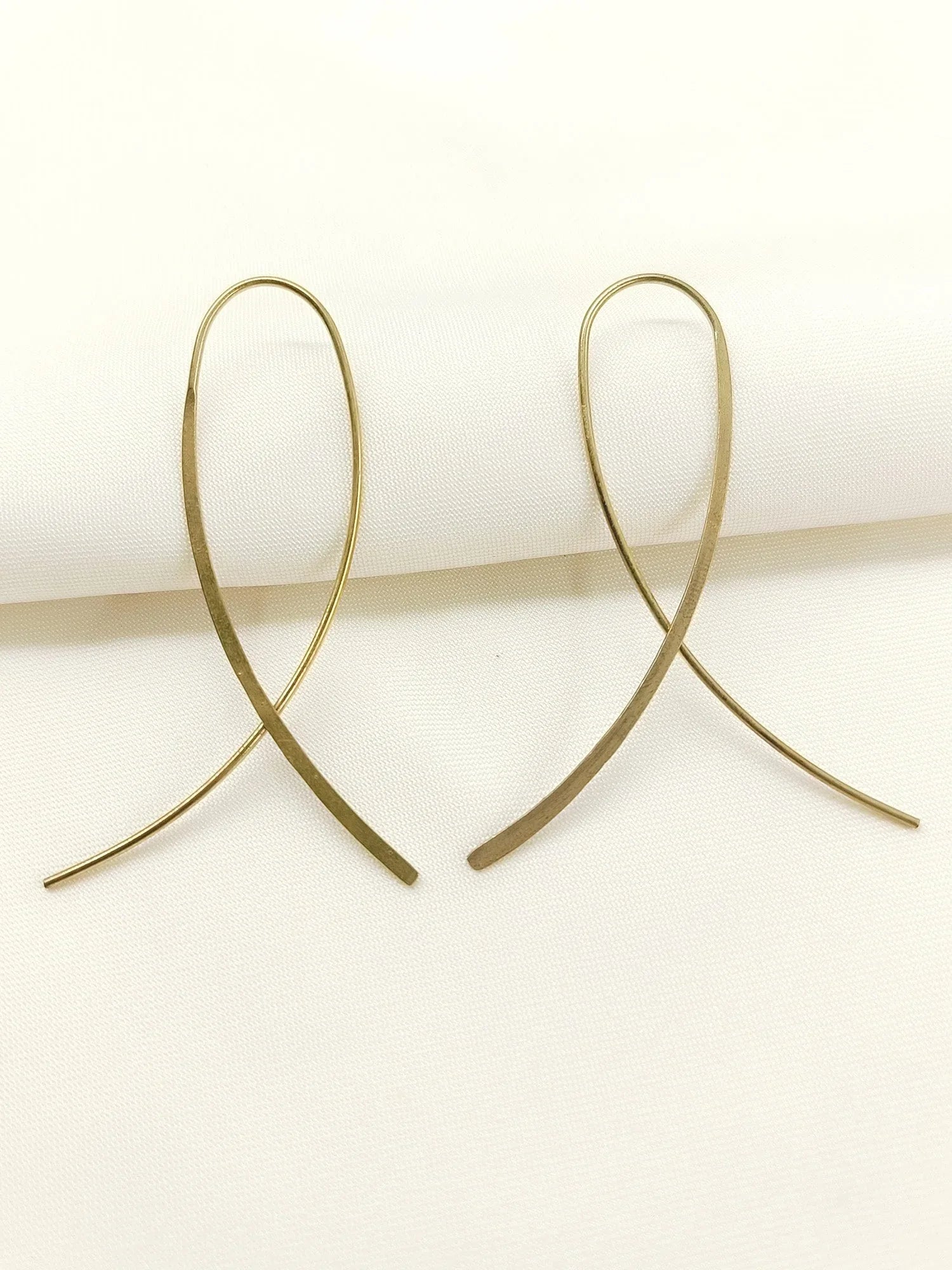 Hyma Golden Western Earrings