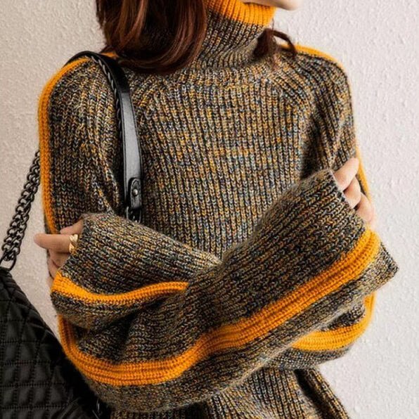 Martha Merino Knit Sweater  - By Qivii