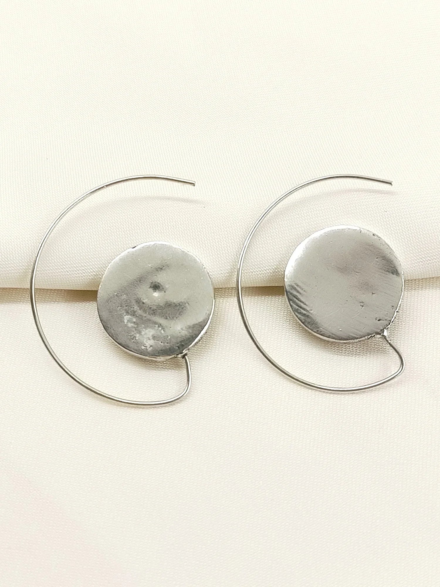 Suri Silver Western Earrings