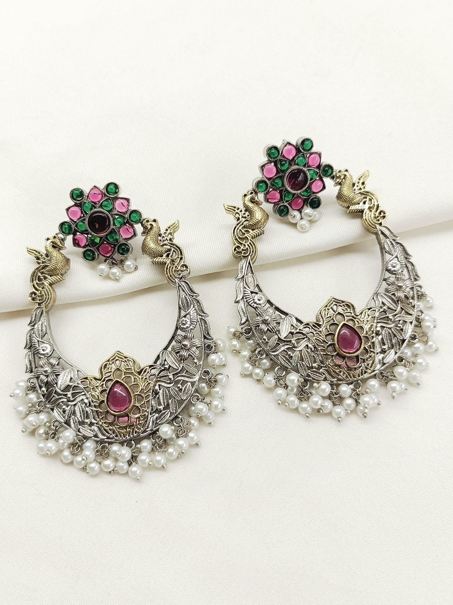 Zulekha R&G Oxidized Earring