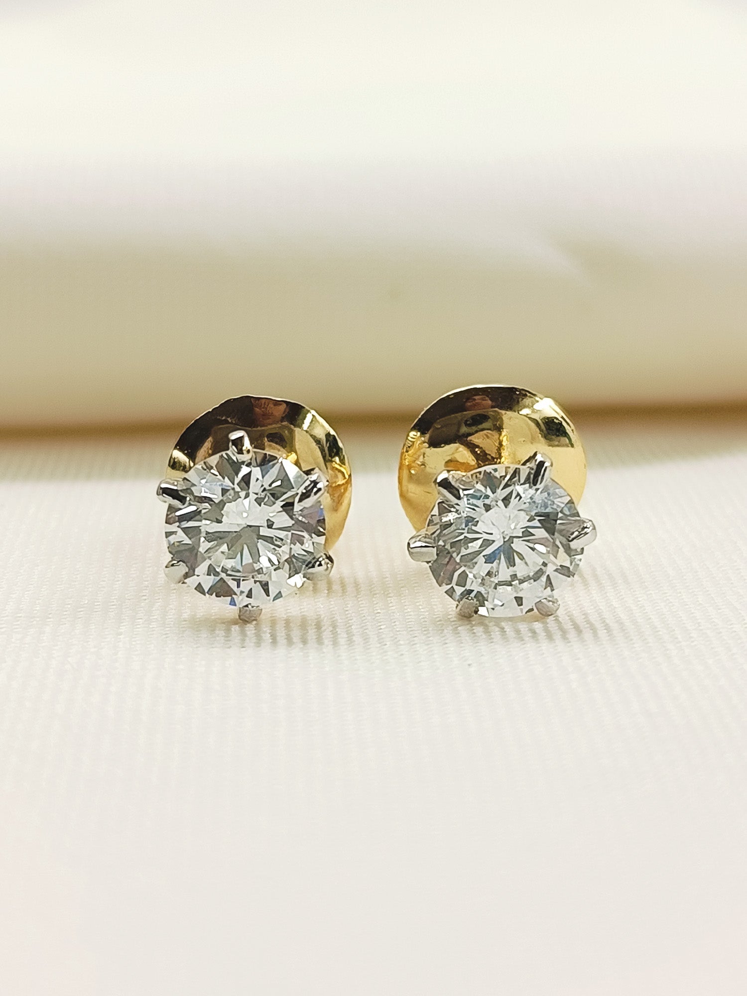 Jarul 92.5 Silver Swarovski Stone Tops