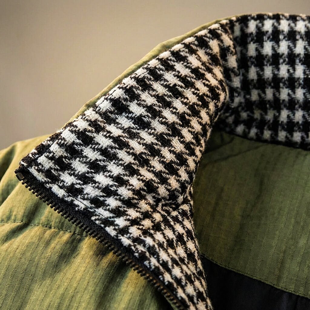 Sinclair Legacy Houndstooth Jacket  - By Qivii