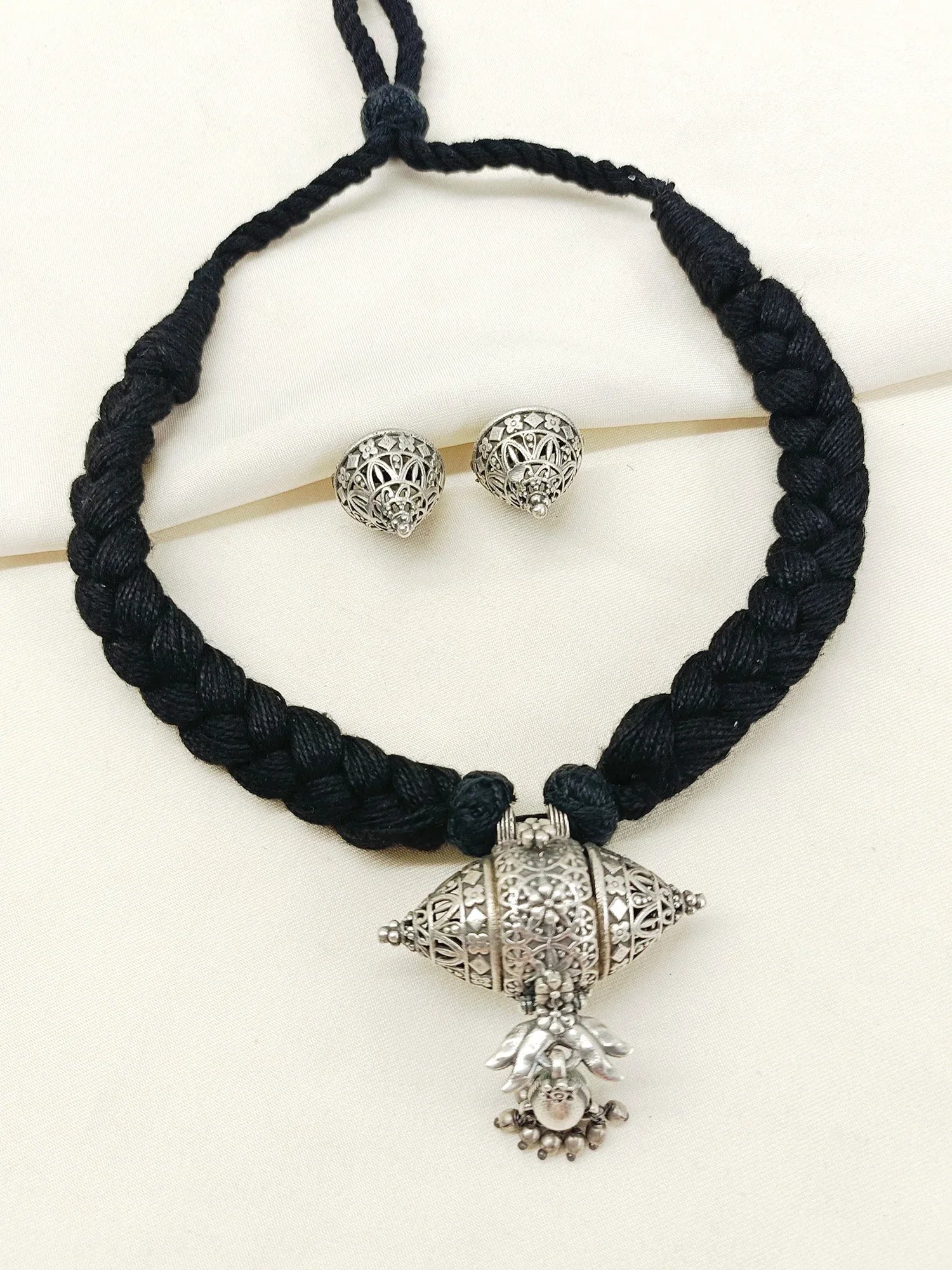 Iyla Black Men's Necklace Set