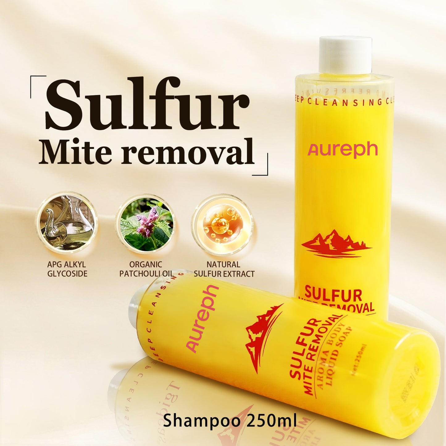 All-in-One Sulfur Body Wash & Shampoo