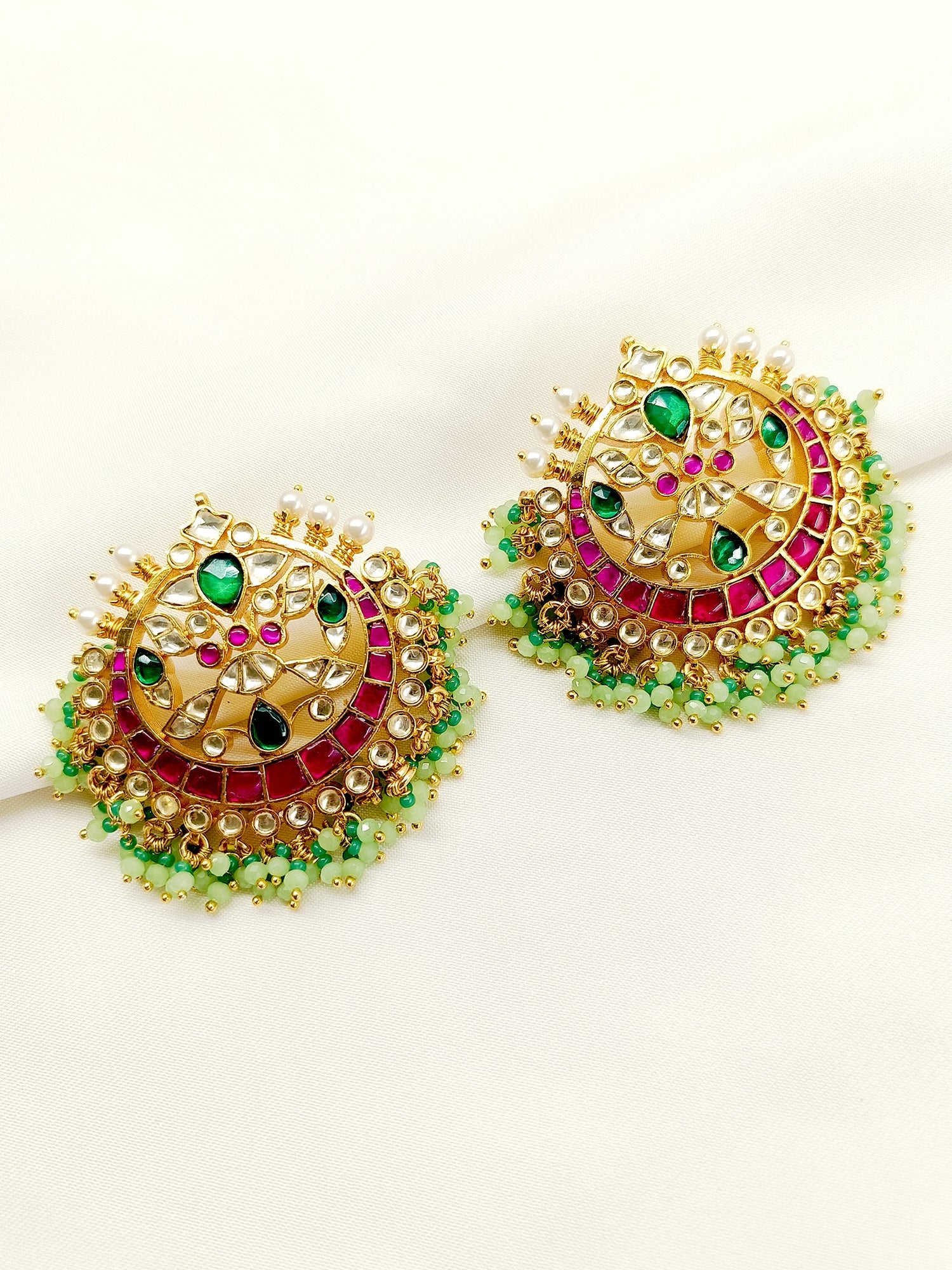 Devki Multi Colour kundan Tops