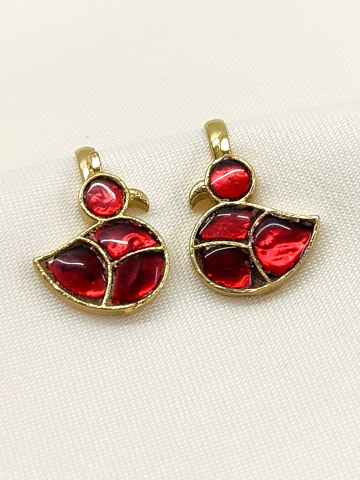 Eta Ruby Gold Plated Kundan Ear Cuff  [ Price is for Pair ]