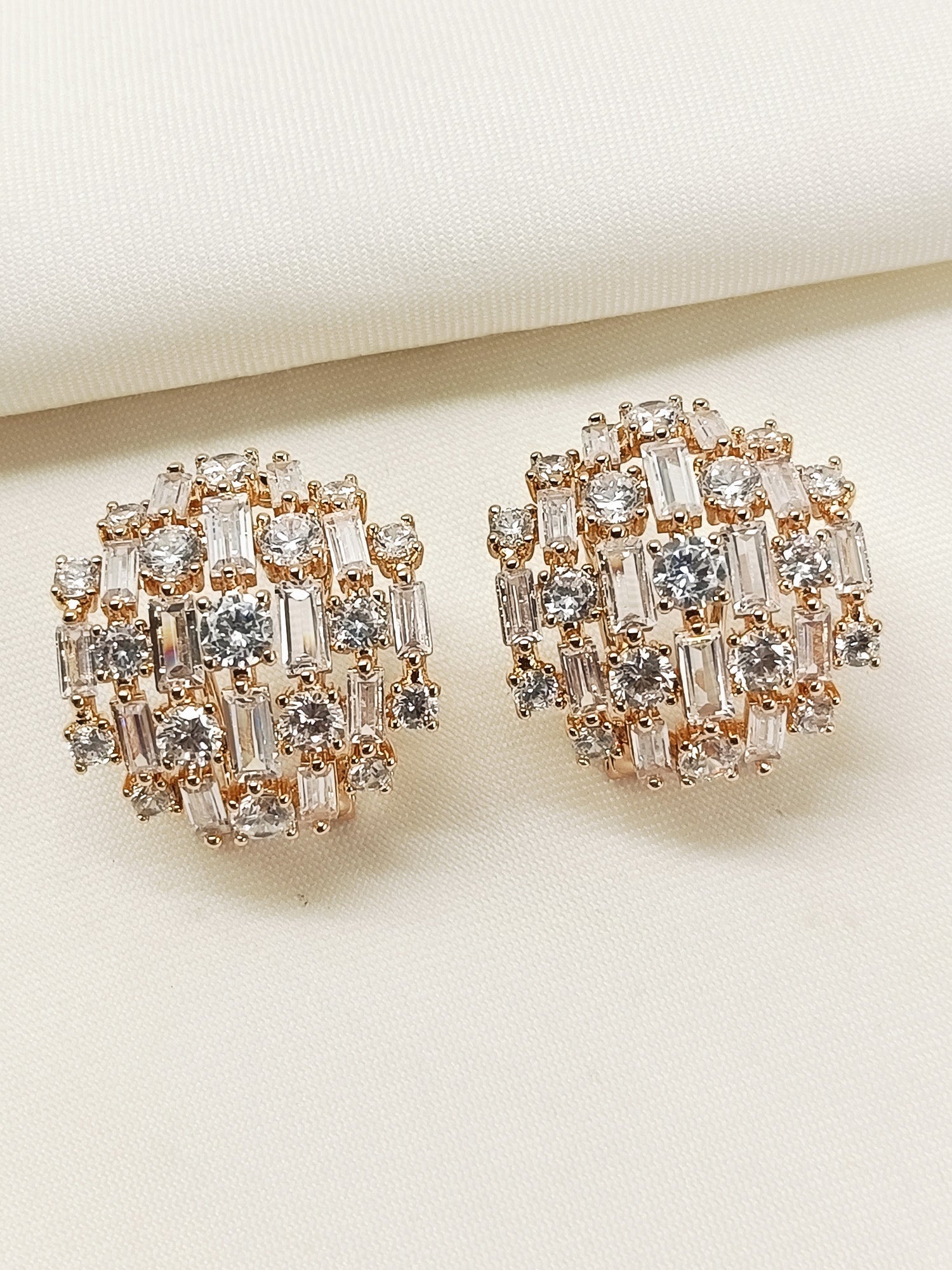 Lakshmi White American Diamond Tops