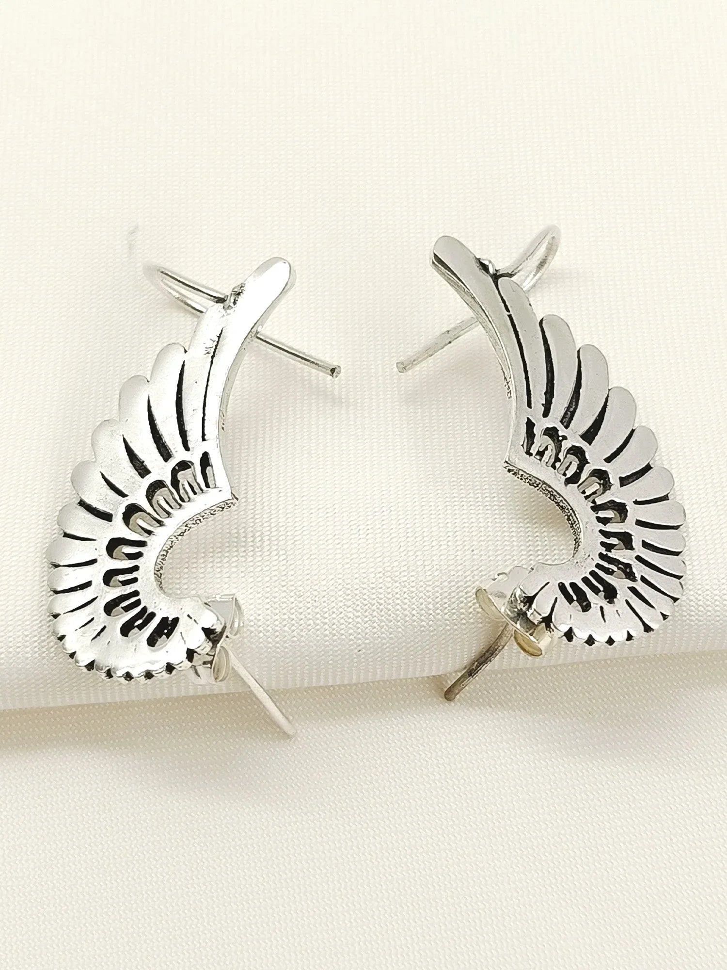 Shea Silver Western Earrings