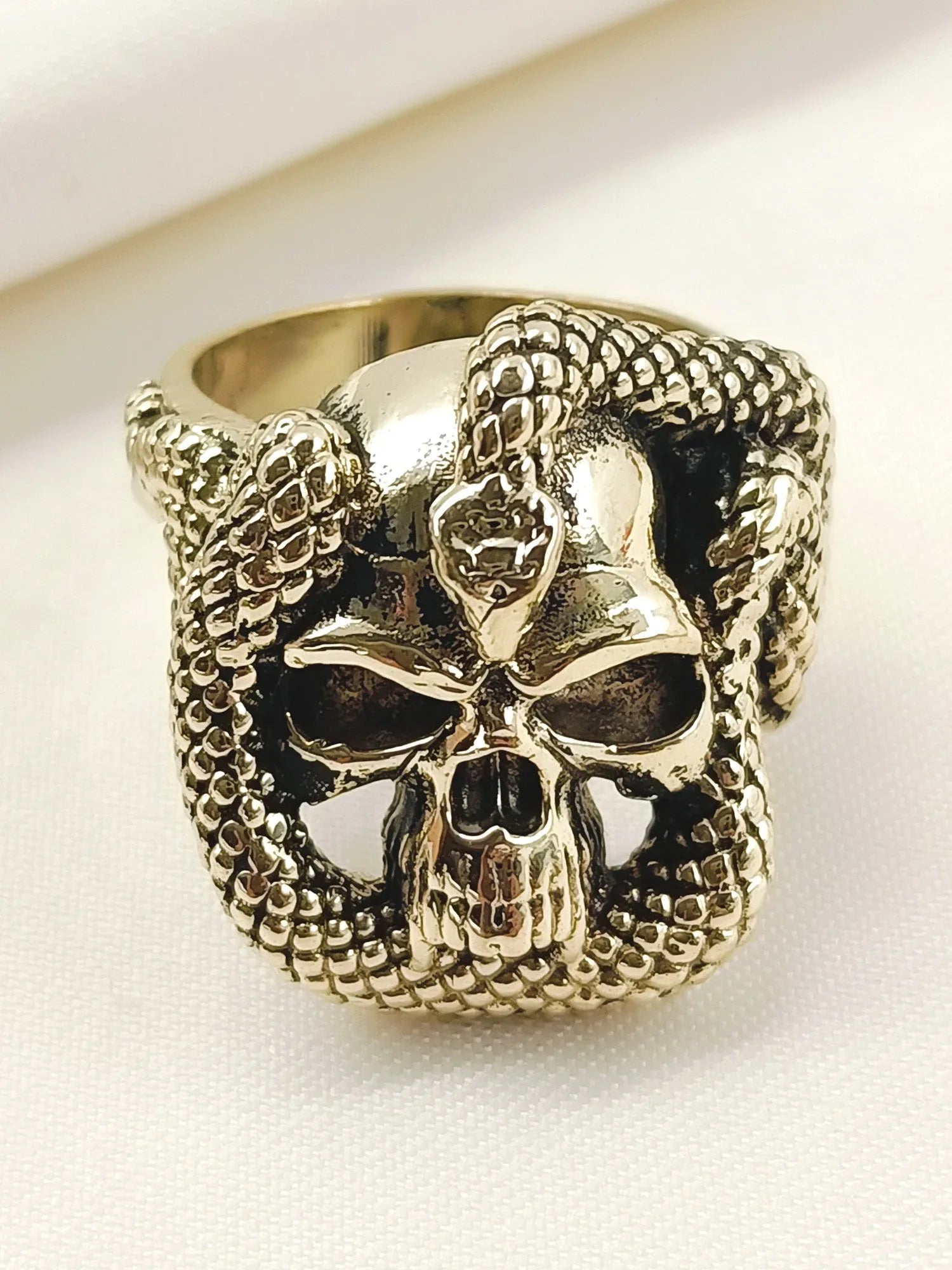 Adeine Golden Western Finger Ring