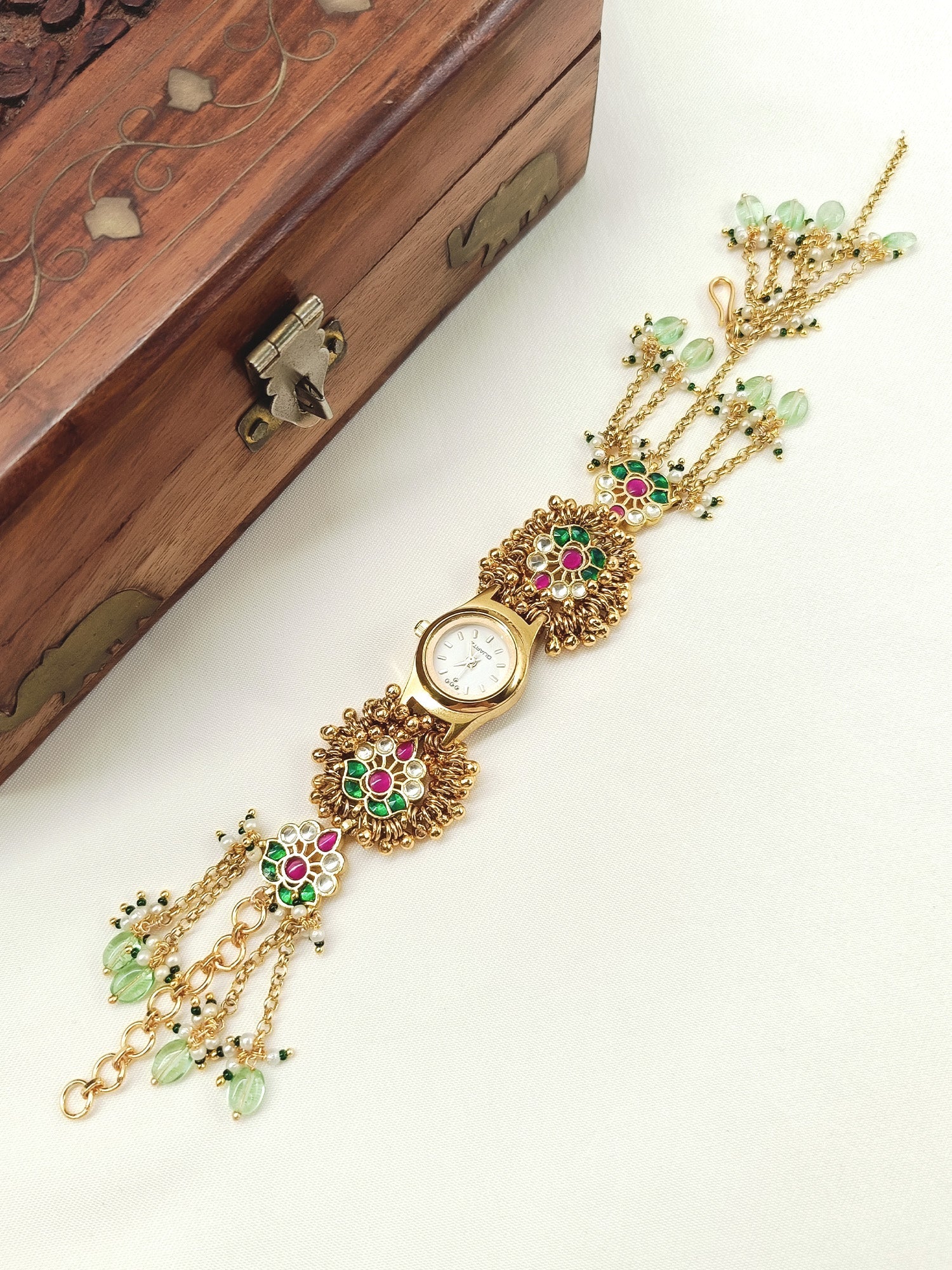 Gatha's Paachi Kundan Watch