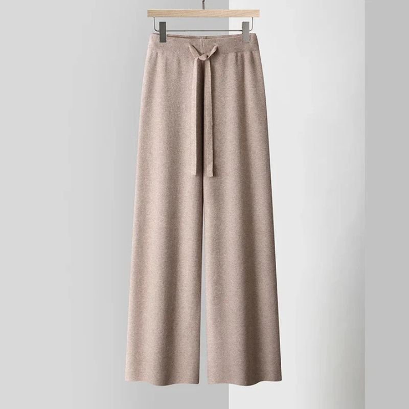 Aurelia Luxe Cashmere Pants  - By Qivii