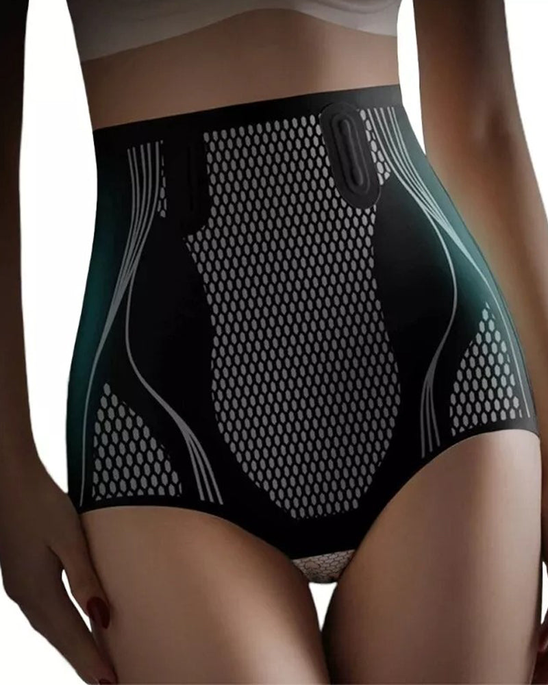 Slimming High Waist Tummy Control Butt Lifting Graphene Fiber Magic Shapewear Panties  - By Qivii