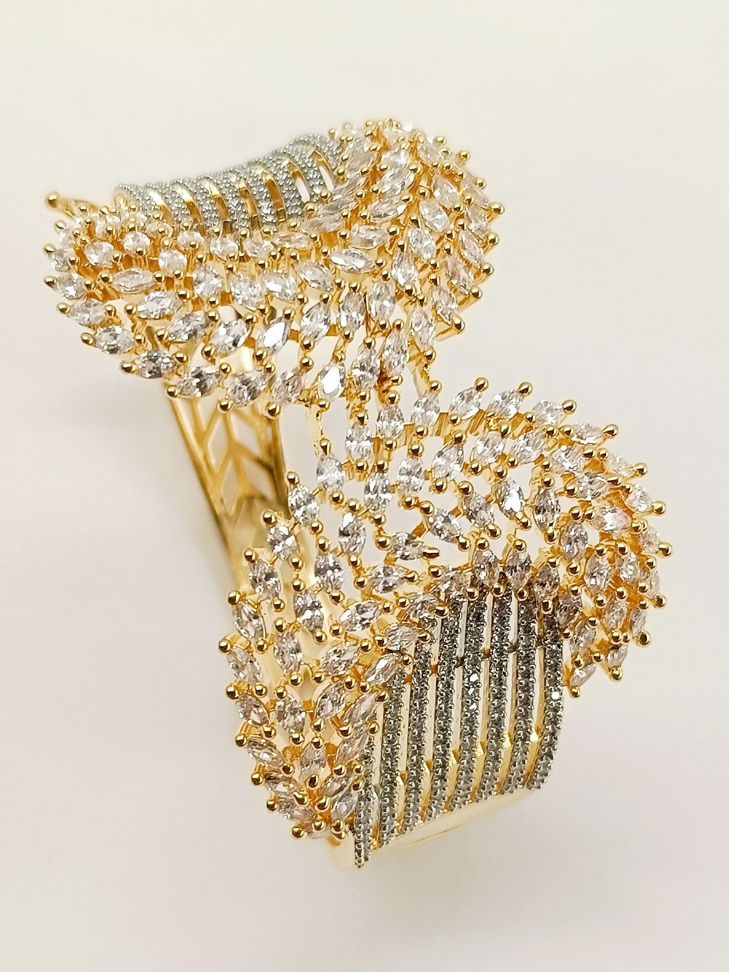 Namya White American Diamond Bracelet