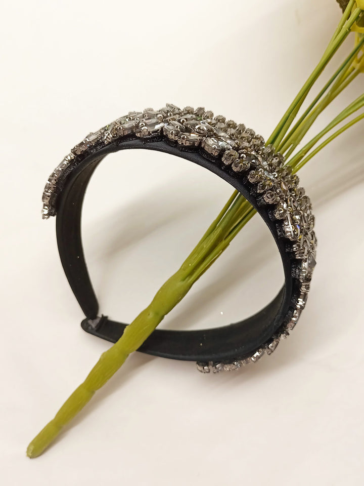 Niya Black Stone Hairband