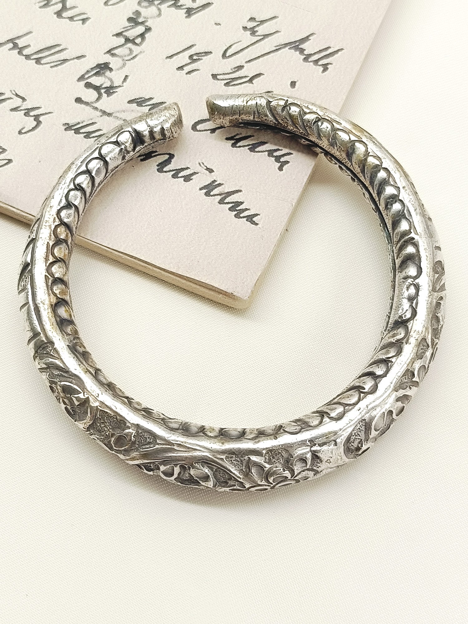 Onima Plain Oxidized Bracelet
