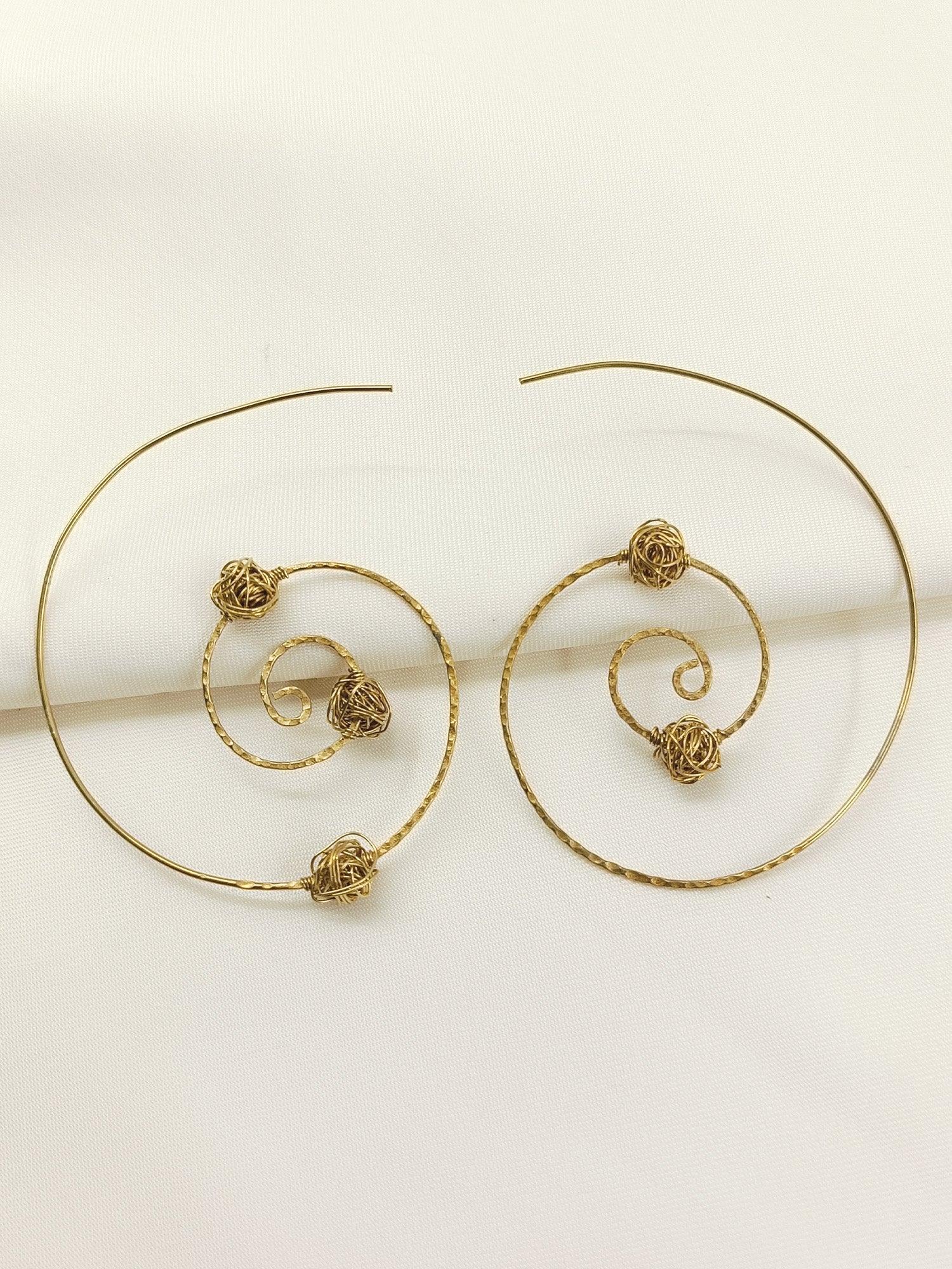 Ayura Golden Western Earrings