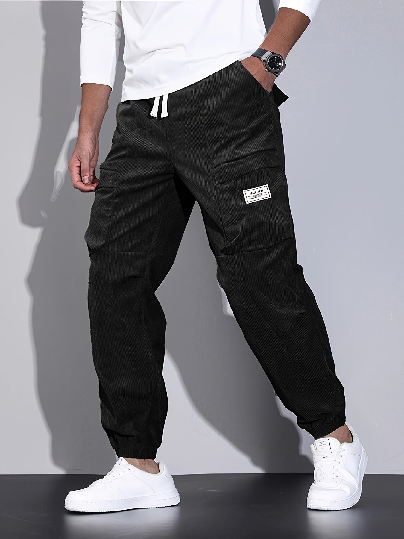 Rossi Roma | CORDUROY CARGO BROEK  - By Qivii