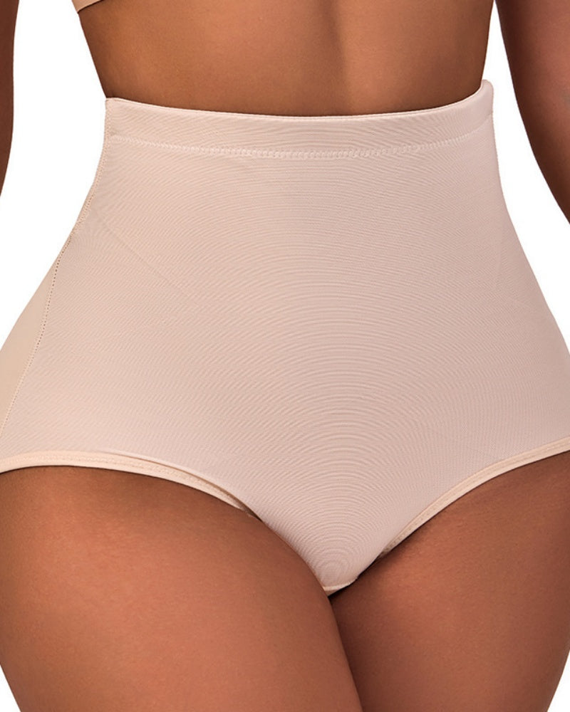 High Waist Elastic Hip Lifting Body Shaping Panties  - By Qivii