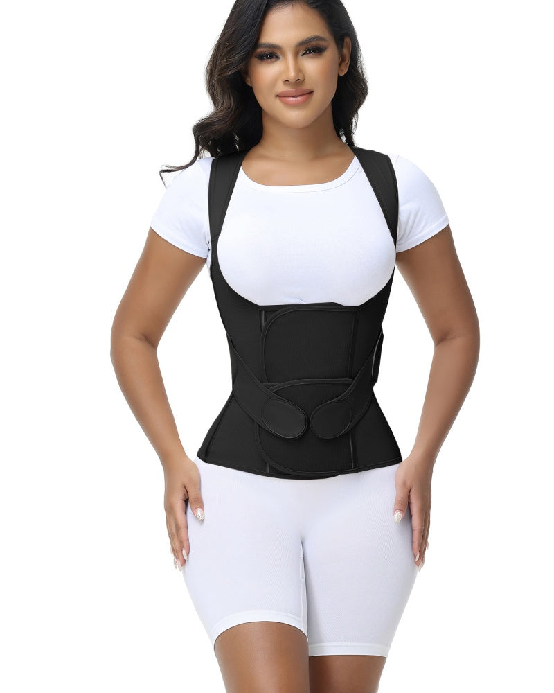 Shapshe® Fajas Colombianas Posture Corrector Back Support Waist Trainer