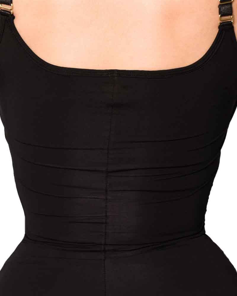 High Waist Ruched Shaping Swimsuits One Piece Tummy Control Swimwear  - By Qivii