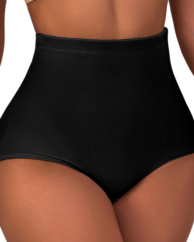 High Waist Elastic Hip Lifting Body Shaping Panties  - By Qivii