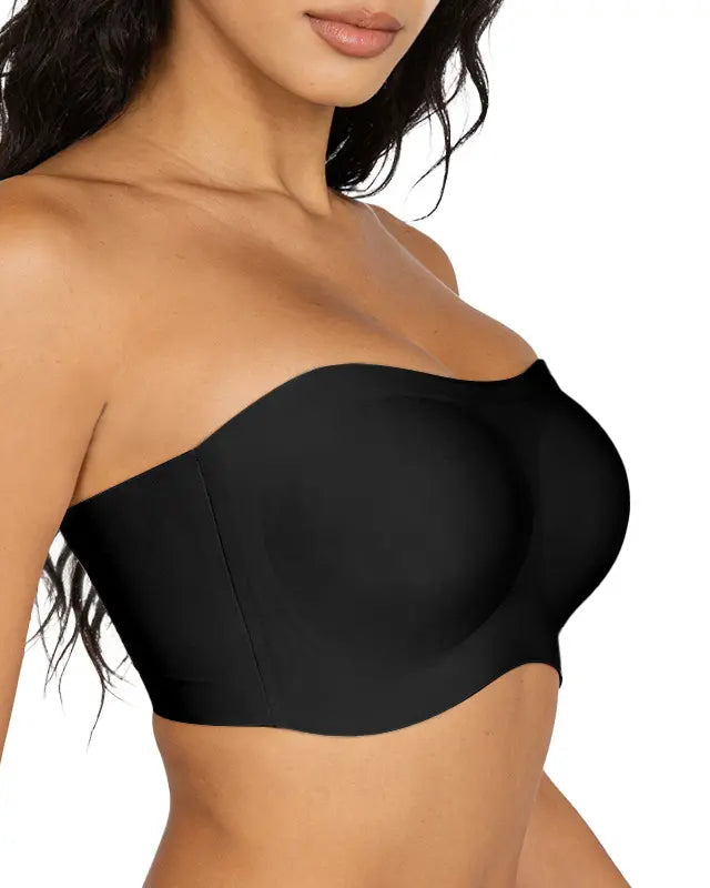 Strapless Non-slip Wireless Bra Padded Push Up Bra