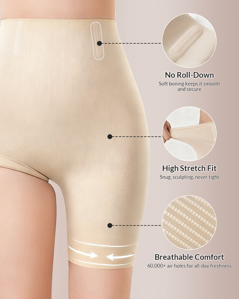 High Waist Seamless Butt-Lifting Shaper Shorts
